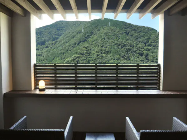 温泉露天風呂付き客室-和洋室