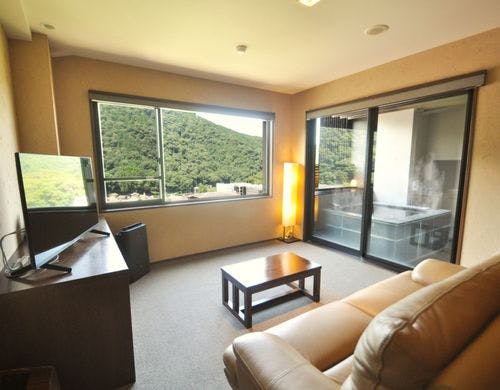 天然温泉露天風呂付き客室-ツインルーム-