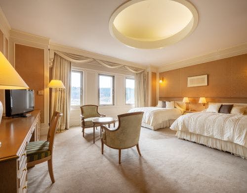 ロイヤルスイート寝室