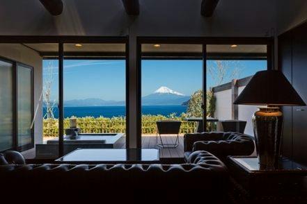 【スタンダード】温泉露天風呂付スイートから世界遺産「富士山」を一望 伊豆のフレンチ懐石