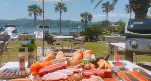 <手ぶらでワイルドBBQ>アメリカンスタイルグリルで豪快に!サーロインステーキプラン