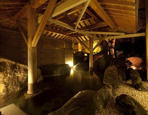 女性露天風呂 一例