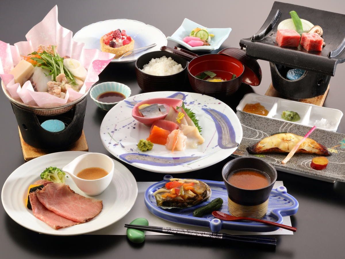 【厳選食材 雅(みやび)会席 】※料理一例