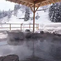 【空の湯】雪見温泉は冬季の醍醐味