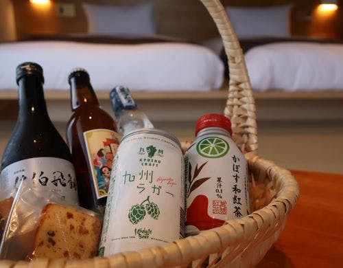 しつらえ処の飲料などはお部屋で愉しめます