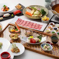 Dinner: Oita Wagyu Special Kaiseki (Sample Menu)