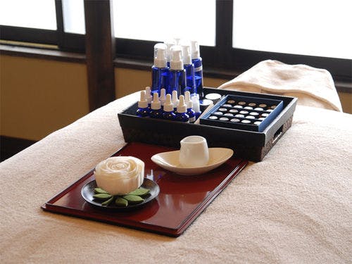 アロマテラピーＢ＆Ｉの施術室