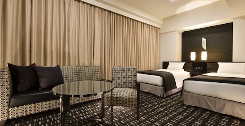 プレミアムデラックスツイン 禁煙 早期割60 The ステイ プレミアムフロア 朝食付き プラン ザ ロイヤルパークホテル 東京羽田 一休 Com