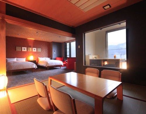 【最上階露天風呂付和洋室】