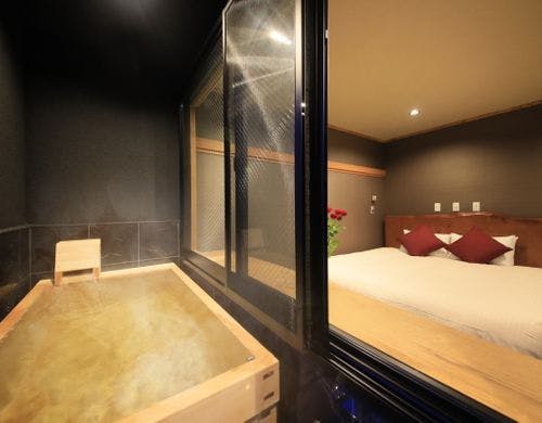 【露天風呂付最上階パノラマキング】