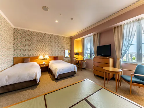 ตัวอย่างห้องสไตล์ญี่ปุ่นและตะวันตก