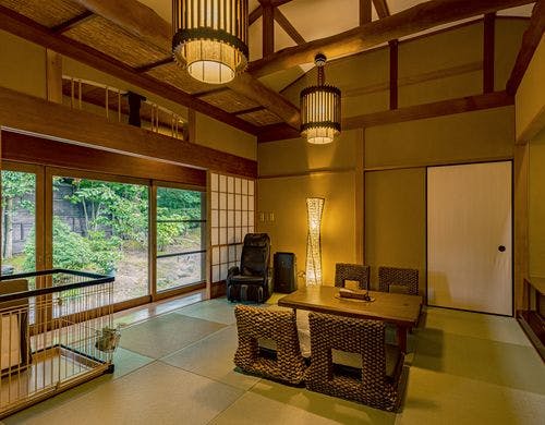 防水畳で敷き詰めた和室