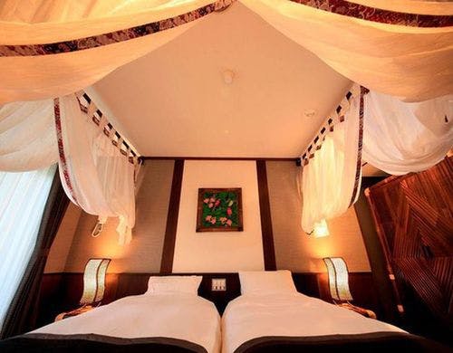 バリ風のおしゃれなお部屋