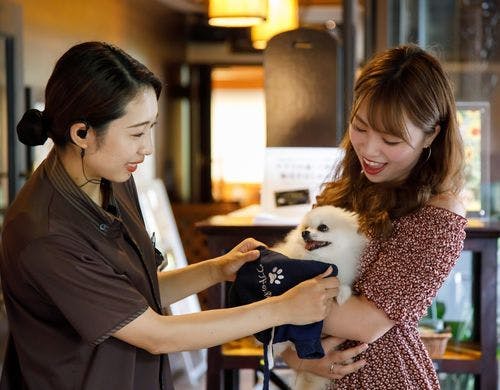 愛犬用の作務衣もございます
