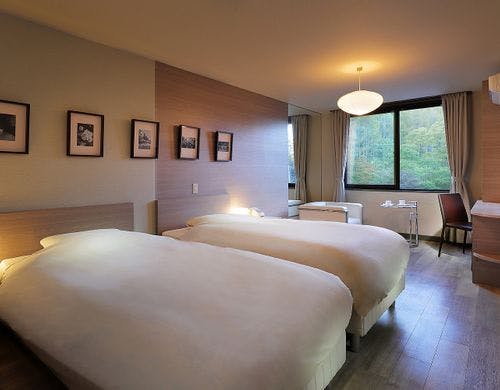 ■ツインベッドルーム■＜25平米＞【禁煙】