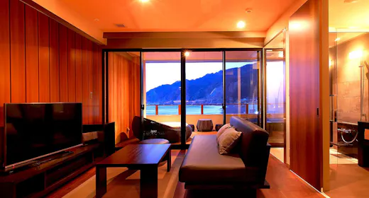 露天風呂付き客室(個室シャワーブース付)