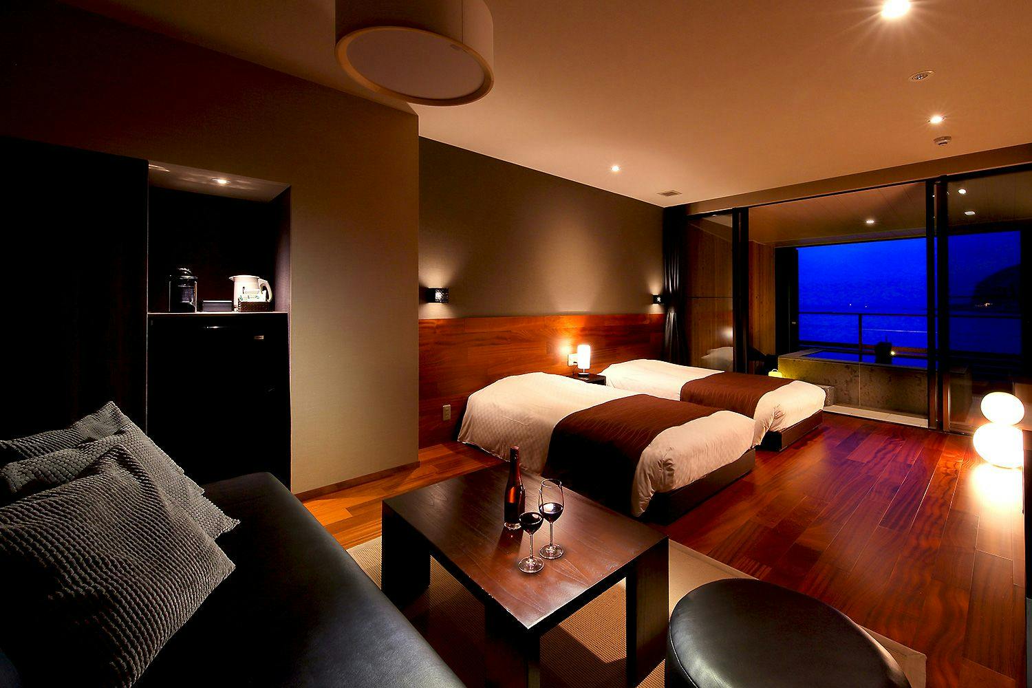 露天風呂付き客室