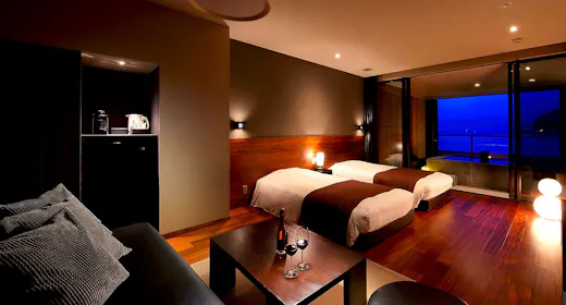 露天風呂付き客室