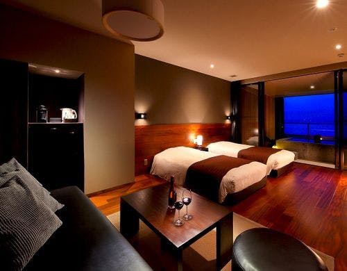 露天風呂付き客室