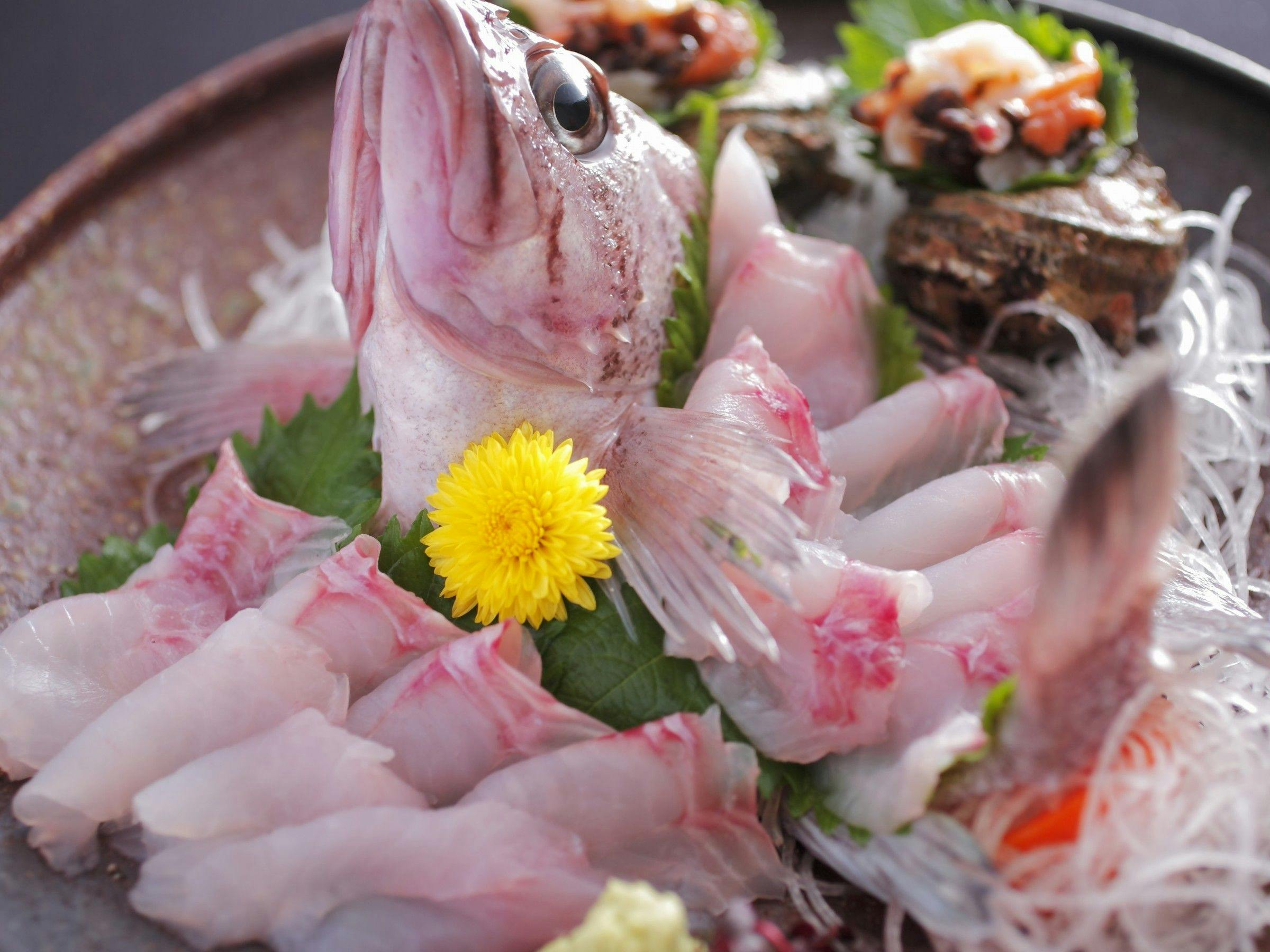 １日８組限定　～間人蟹と地魚料理～　大人の絶景隠れ宿　寿海亭