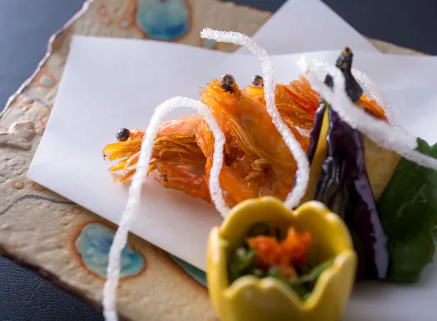 【เมนูทอดตามฤดูกาล】กุ้งทอด