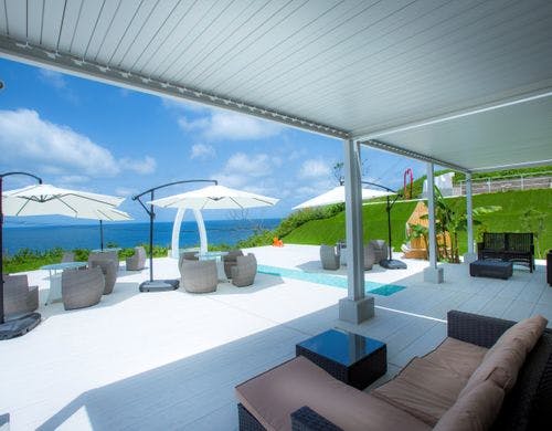 【間人テラス】絶景を望むカフェのテラス席