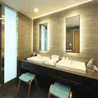 Phòng Executive Twin với bồn tắm ngắm cảnh Utsushimi