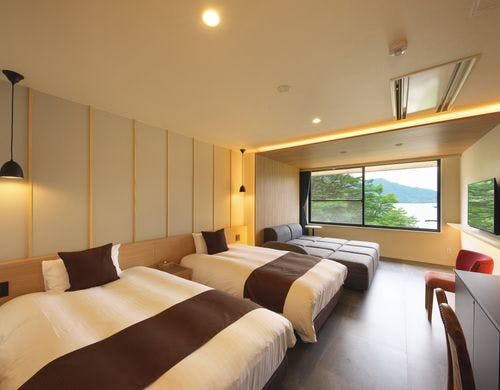 デラックスツイン(2階)