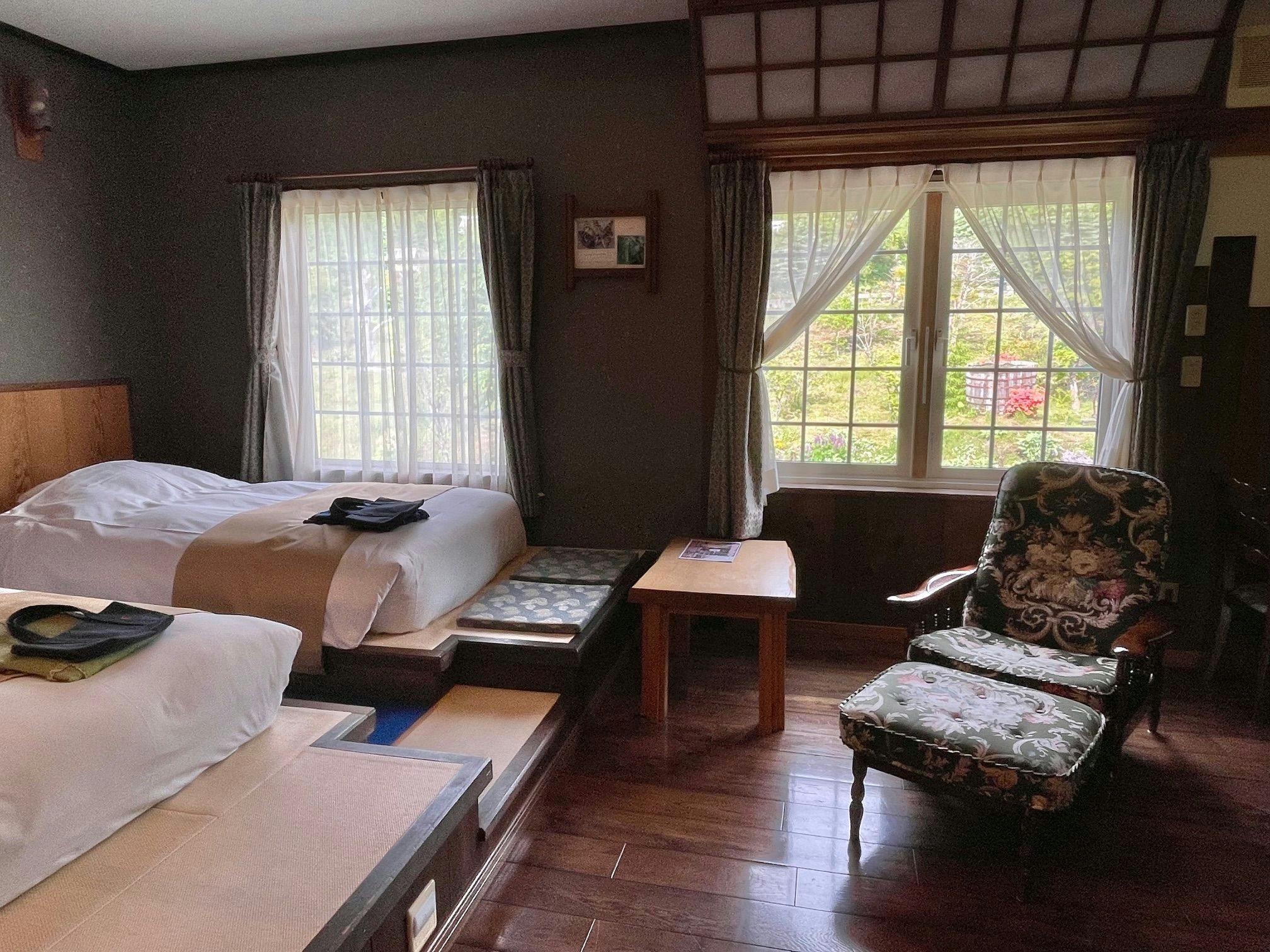 ห้องพักที่สามารถมองเห็นสวนที่น่าภาคภูมิใจ