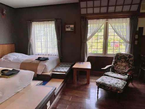 ห้องพักที่สามารถมองเห็นสวนที่น่าภาคภูมิใจ