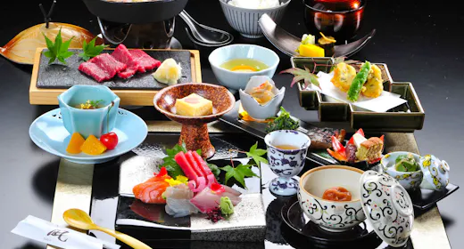 【基本プラン】南紀の旬の食材を使った和会席