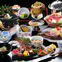 Hidangan Jepun Kaiseki - Satu contoh