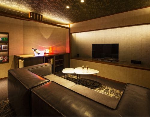 【露天風呂付き和室】シアタールーム