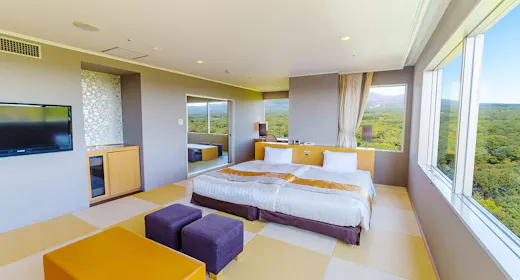 山侧/絆角落套房(禁烟日式和洋式房间)