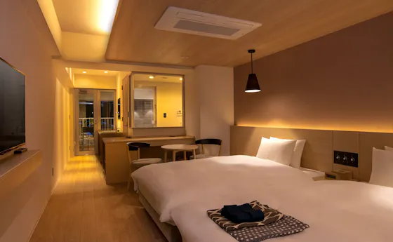 ◆ Phòng Superior Terrace Twin (Phòng tắm và nhà vệ sinh riêng biệt)