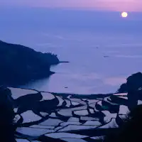 นาขั้นบันไดฮามาโนอุระ / ประมาณ 1 ชั่วโมง 30 นาทีโดยรถยนต์จากที่พักของเรา