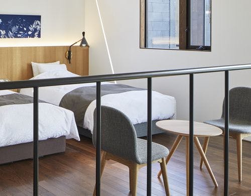 C01　80平米、露天風呂、メゾネットタイプ