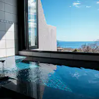 豪華景觀半露天浴室