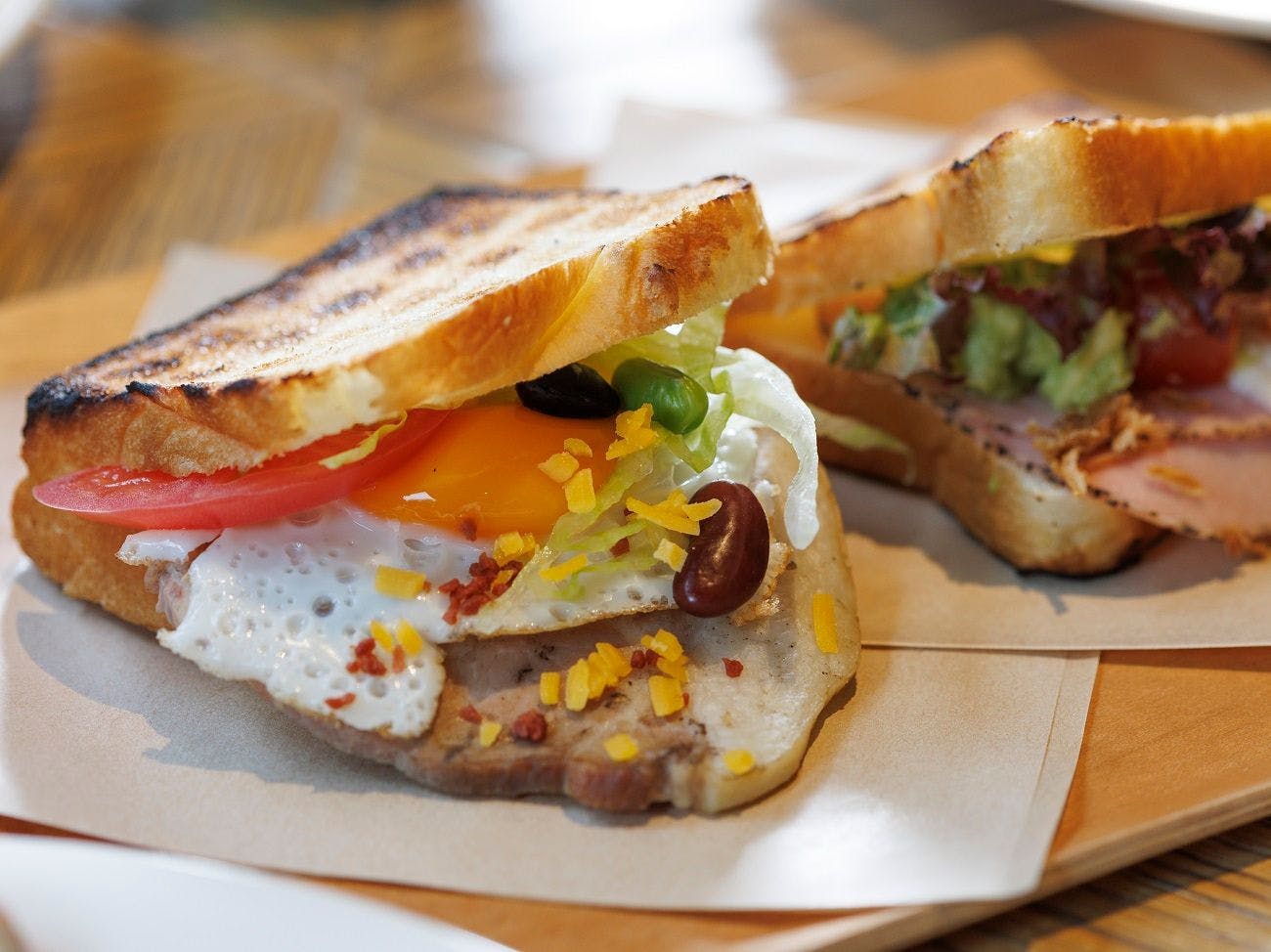 อาหารเช้า: "แซนด์วิช"