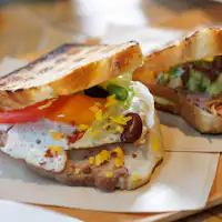 朝食「サンドウィッチ」