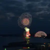 불꽃놀이 축제 이미지