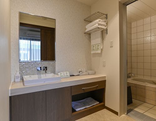 スタンダードツインのお部屋です。