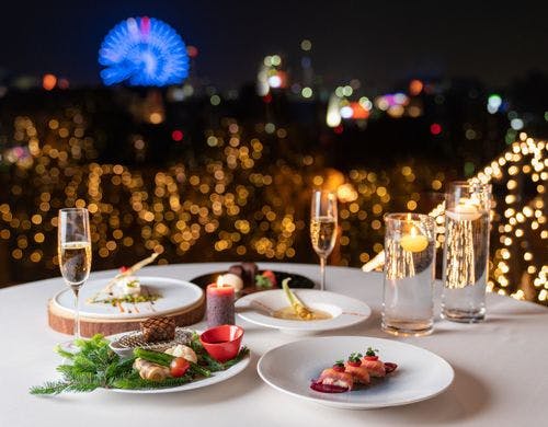 ガーデンテラス福岡 ホテル リゾート 期間限定 インルームダイニング クリスマスディナー プラン 2食付 一休 Com