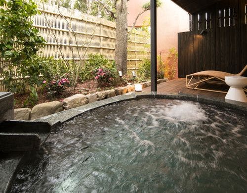 【グランヴィラ】温泉露天風呂付テラス