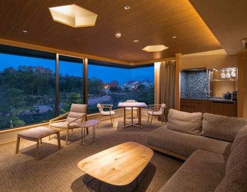 【ガーデンヴィラ】専有露天風呂付ツインC