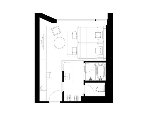 デラックスツイン（37.5平米）定員3名