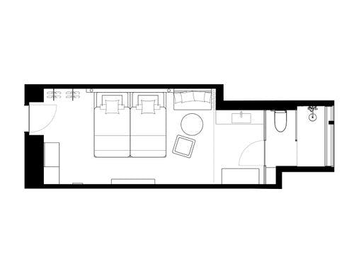 スタンダードツイン（27.8平米）