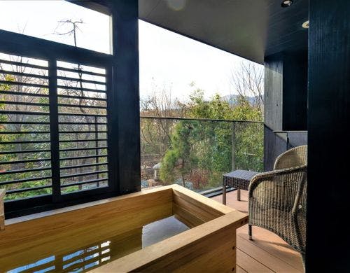 露天風呂付き客室なごみ間取り図