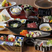Kaiseki Jepang kreatif musim panas※Gambar hanya ilustrasi
