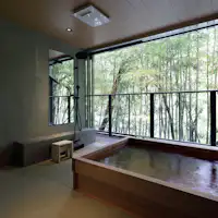 เพลิดเพลินกับทิวทัศน์ที่มีเสน่ห์มองเห็นป่าไผ่